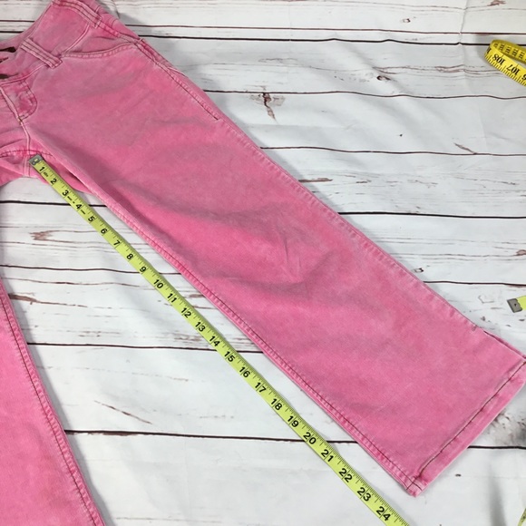 Bella Dahl Pink Corduroy Capri Pants Size 25 - Picture 3 of 7
